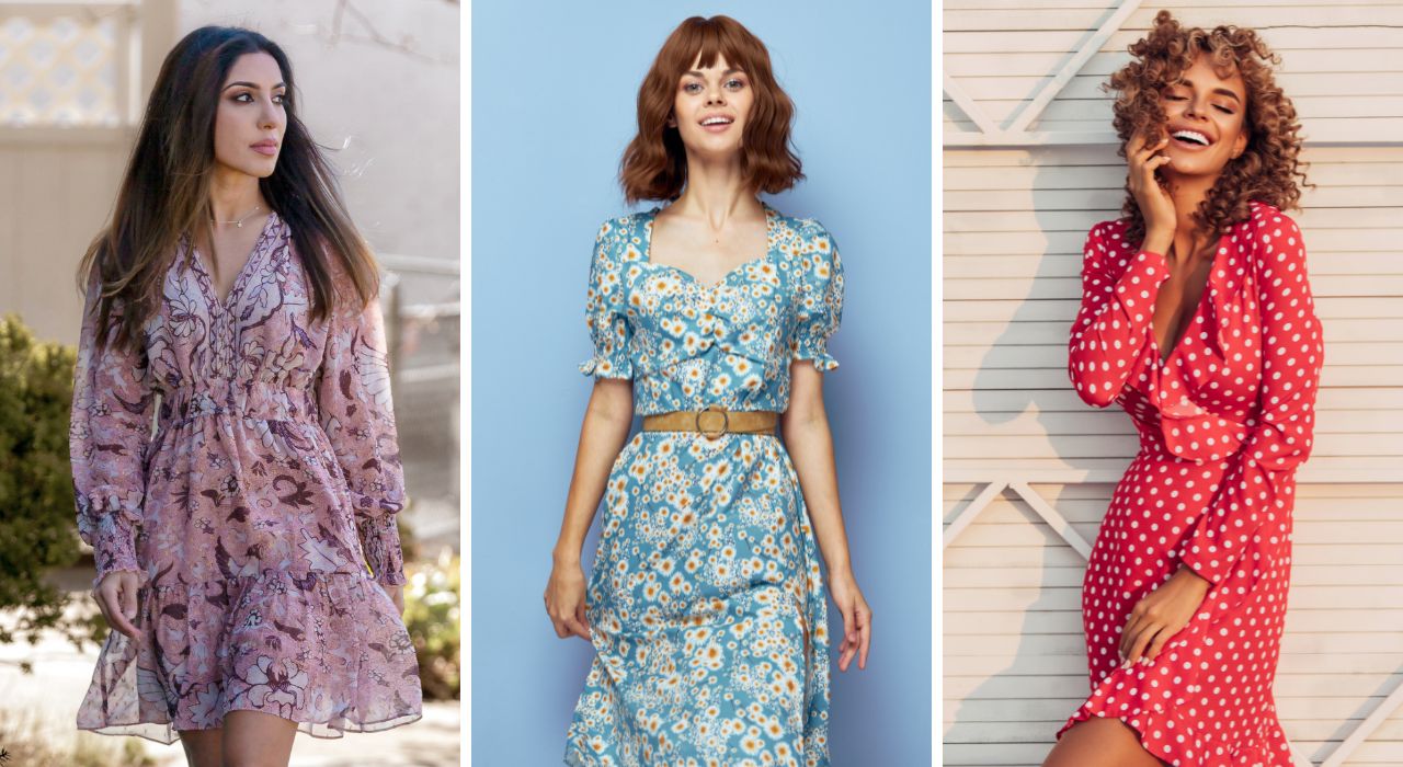 Kvinder i flotte hverdagskjoler