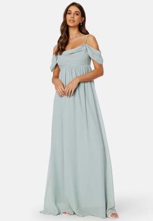 Bubbleroom Occasion Luciana Gown Dusty green 34