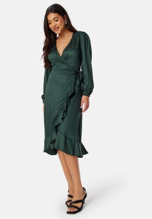BUBBLEROOM Tessa Modal Dress Dark green 46